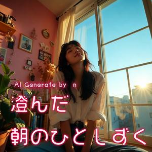 澄んだ朝のひとしずく