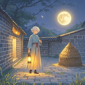 你是我故乡的小月亮_小小予宙