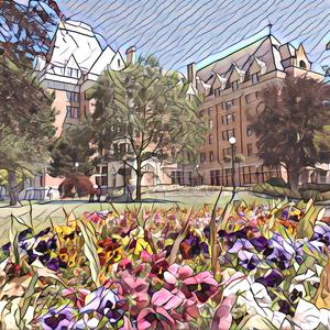 当嘴角上扬的时候