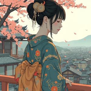 松尾芭蕉　奥の細道　散るときさえ美しく