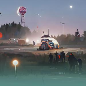 Vibrations in Airbrushed Harmony