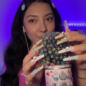 Long Nails Tapping (Soft Sounds)