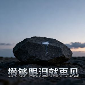 攒够眼泪就再见（0.8x） 伴奏