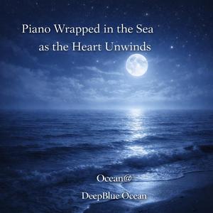 夜の海に足を浸す