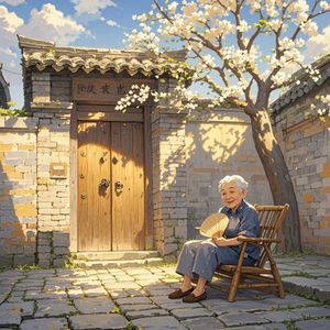 木门后的时光-小春