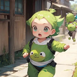 赤子の追いかけっこ