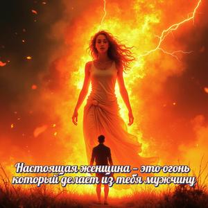 Настоящая женщина — это огонь, который делает из тебя мужчину