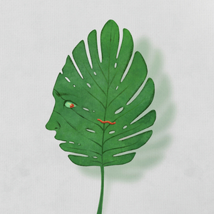 Walking along the rain