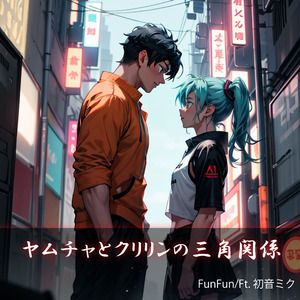 ヤムチャとクリリンの三角関係ft初音ミク