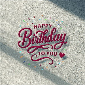 Happy Birthday-Moromere bhorok tumar azir din