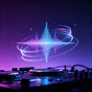 节奏感强烈的动人的DJ