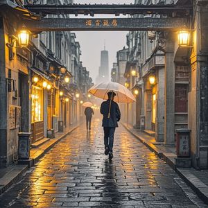 广东下雨天
