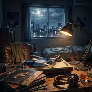 Rainlit Cityscape