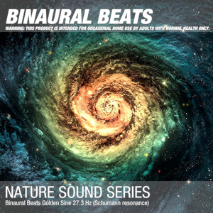 Binaural Beats Golden Sine 27.3 Hz (Schumann resonance) 02