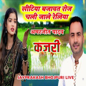 कजरी सीटिया बजावत रोज चली जाले रेलिया अमरजीत यादव