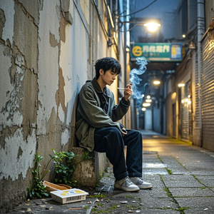 躺平的人