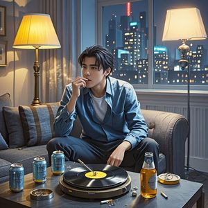 烟嗓里的凌晨三点