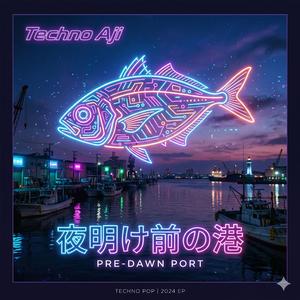 夜明け前の港