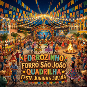 FORROZINHO FORRÓ SÃO JOÃO QUADRILHA FESTA JUNINA E JULINA