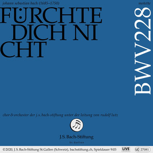 Motette Fürchte dich nicht, BWV 228