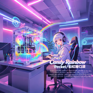 彩虹糖口袋/Candy Rainbow Pocket
