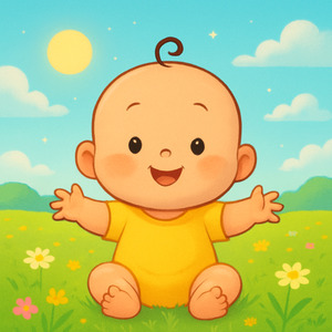 아장아장 아기 발걸음