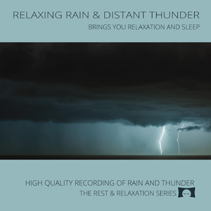 Relaxing Rain and Distant Thunder