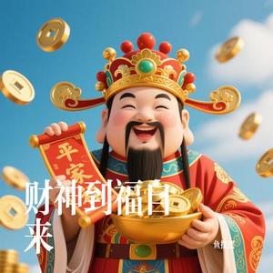 财神到福自来