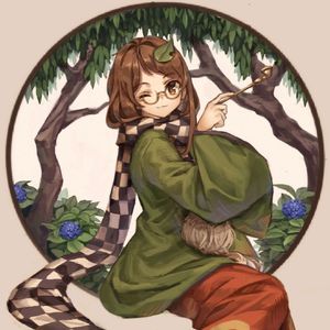 神描いた花鳥天園