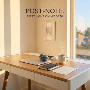 First Light on My Desk