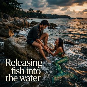 ปล่อยปลาลงน้ำ