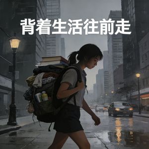 背着生活往前走-梨花