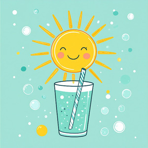 はじけてくSunlight Soda