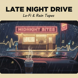 深夜のドライブスルー - チーズバーガーとネオンの記憶