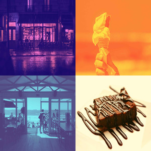 安静的カフェ声音