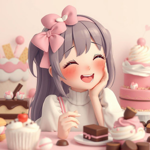 歯磨きはスイーツの誘惑 予感のマフィン