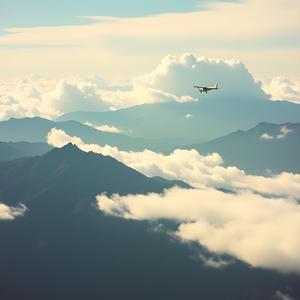 11 드라마틱한 상승 피아노 오스티나토와 영화적 긴장감이 있는 모험적인 드론 비행