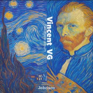 A Wheatfield with Cypresses