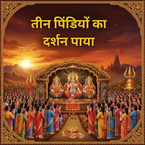 तीन पिंडियों का दर्शन पाया