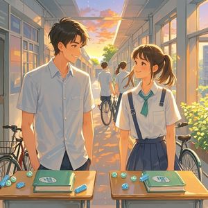 薄荷糖与白衬衫-见心