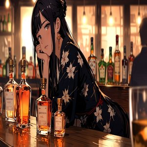 A Small Flower Blooming in the White Snow