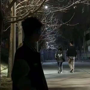 路灯下的第三人