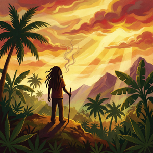 Meu pai de dreadlocks