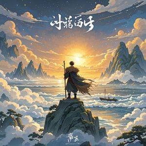 我登山巅望海袖-王宗春