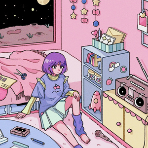 火星にラジカセを置く。