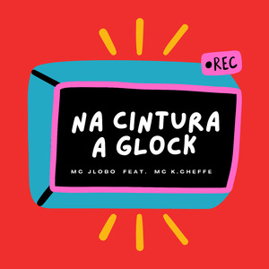 Na cintura a glock