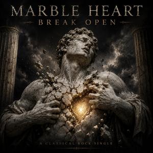 Marble Heart Break Open