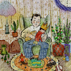 那个老头去天上了