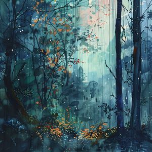 【3D沉浸式雷暴雨助眠】热带雨林的短暂暴雨