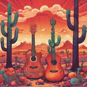 燃えるような太陽の下で